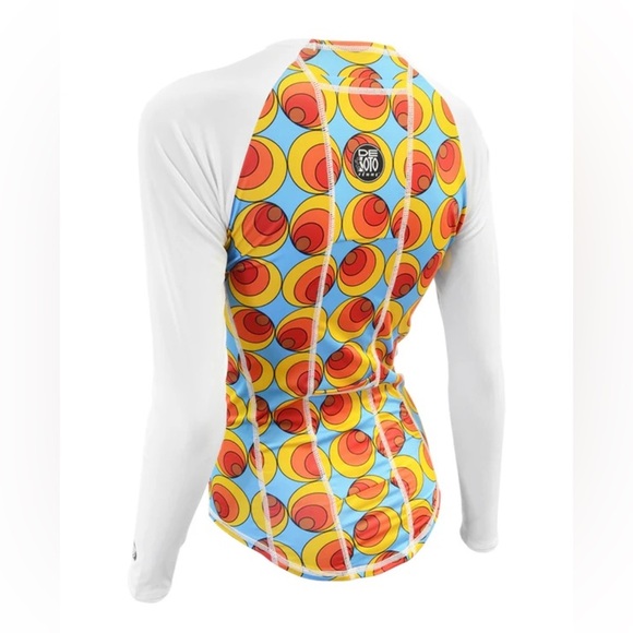 DE SOTO Women’s Triathlon Long Sleeve Skin Cooler Size: L - Picture 9 of 9